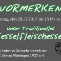 Traditionelles Kesselfleischessen am Donnerstag 28.12.2017 im Sportheim!