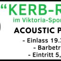 „KERB-ROCK“ im Viktoria-Sportheim mit ACOUSTIC PROJECT